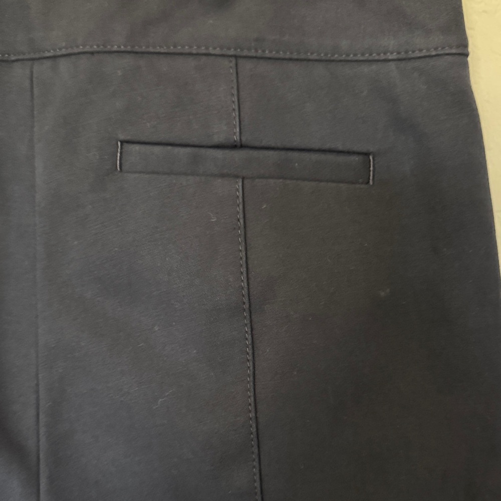 Tory Burch Navy Slim Trousers - Picture 5 of 9